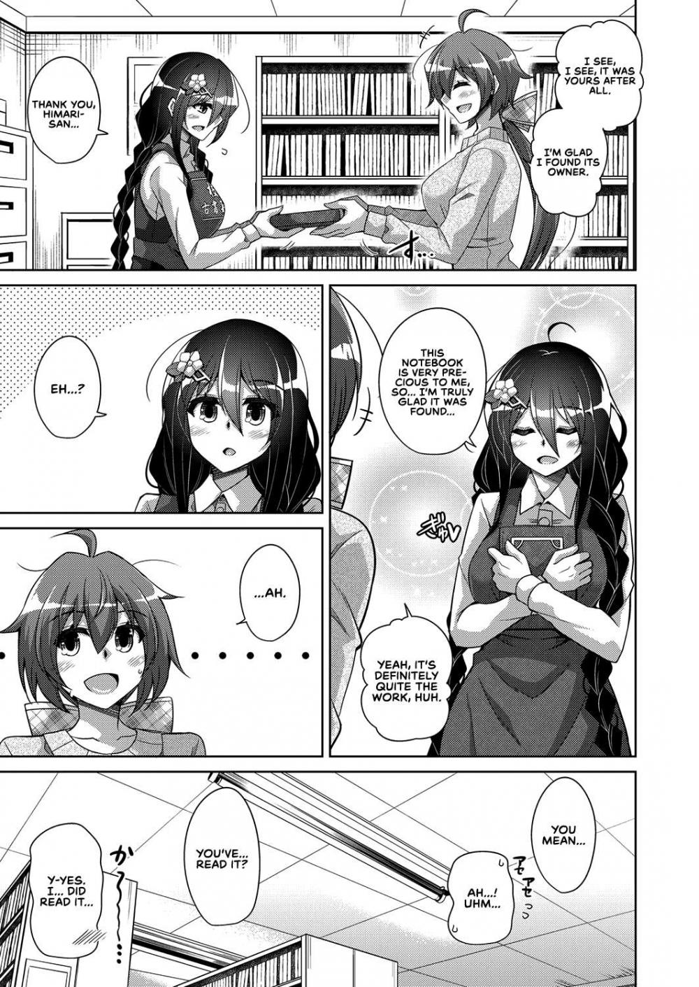 Hentai Manga Comic-A Bitch Rose Shrouded in Books-Read-80